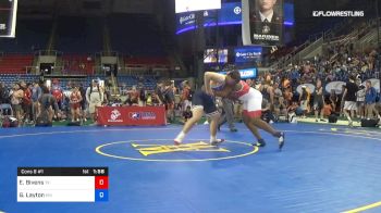 285 lbs Cons 8 #1 - Emmett Bivens, Texas vs Gavin Layton, Minnesota