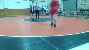 285 lbs Finals (2 Team) - Dj Hund, Easton-Pleasant Ridge HS vs Ryden Moody, Atchison HS