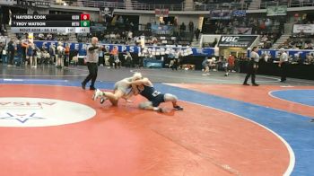 6A 144 lbs Cons. Semi - Troy Watson, Wetumpka vs Hayden Cook, Gulf Shores