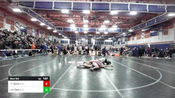 144 lbs Quarterfinal - Tristan Gold, Beverly vs Henry Seo, Boston Latin