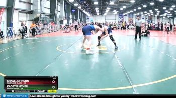140 lbs Rd# 7- 10:45am Saturday Final Pool - Chase Johnson, Maryland Black vs Kadeyn Mcneil, Minion Green