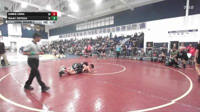 101 lbs Cons. Round 2 - James Liera, Rough House vs Isaac Ortega, Total Kaos
