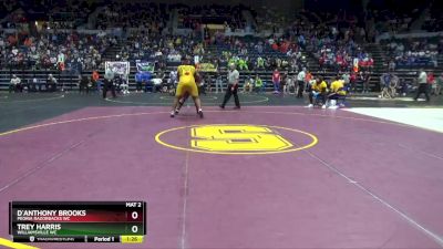 275 lbs Cons. Round 3 - Trey Harris, Williamsville WC vs D`Anthony Brooks, Peoria Razorbacks WC