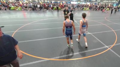 138 lbs Champ. Round 3 - Jake Austin, Unattached vs Ethan Immel, AWA