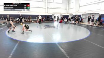 90 lbs Consi Of 4 - Mason Ouellette, Carrollton Warrior-MS vs Logan Smith, Northern Elite 2-MS