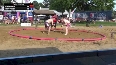 90kg Round 1 - Ben Hammes, Unattached vs Scott Faust, Unattached