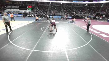 II-285 lbs Champ. Round 1 - Austin Brinkman, Ichabod Crane vs Luca Palisciano, John Glenn