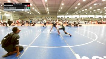 132 lbs Rr Rnd 3 - Nico Maisel, University Hawks Wrestling Club vs Mack Moscovic, MI MAFIA (COBRA MAFIA)