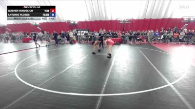 132 lbs 5th Place Match - Walker Waidelich, Victory School Of Wrestling vs Antonio Flores, Fond Du Lac High School Wrestling