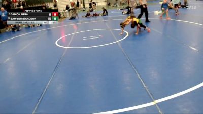 80 lbs Cons. Semi - Sawyer Isaacson, 2TG vs Damon Orta, East Butler