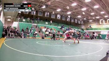 285 lbs 3rd Place Match - Cliff Nicholson, Medina vs Alexander Salmon, Brighton