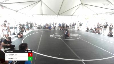 101 lbs Semifinal - Destiny Huitron, Jedi WC vs Leila Rivera, Team Thunder