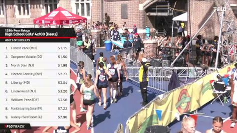 High School Girls' 4x100m Relay, Prelims 3