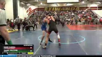 126 lbs Quarterfinal - David Guerra, Centennial/Corona vs Daniel Halcomb, Norco