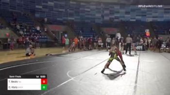 66 lbs Semifinal - TeÕJon Beals, T4L Harvey Twisters vs Caleb Klotz, Kremmling Mustangs