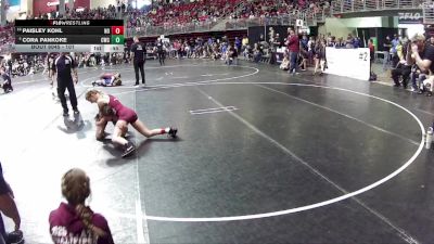 101 lbs Champ. Round 1 - Paisley Kohl, Neligh Oakdale vs Cora Pankoke, Centennial Wrestling Club