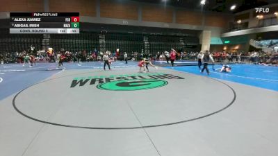 110 lbs Cons. Round 5 - Alexa Juarez, Beyer vs Abigail Irish, Mazama