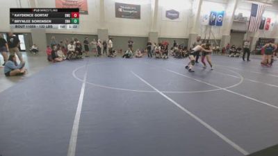 132 lbs Semis - Kaydence Gortat, Stallions Wrestling Club vs Brynlee Sorensen, Sanderson Wrestling Academy
