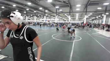 109 lbs Quarterfinal - Kaydence Lee, Jr Bulldog Wrestling vs Luisa Gonzalez, Live Training