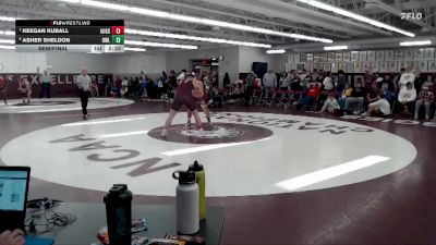285 lbs Semifinal - Keegan Kuball, Augsburg vs Asher Sheldon, UW - La Crosse
