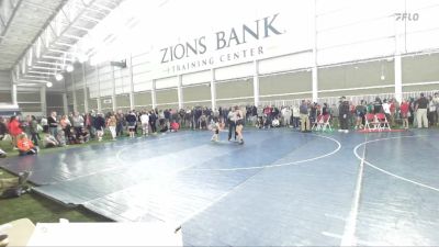 130 lbs Cons. Round 6 - Hannah Miller, Grantsville vs Violet Gray, Central Grand Junction