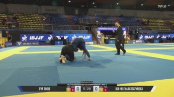 Eva Thole vs Iga Helena Leszczynska 2026 IBJJF European NoGi