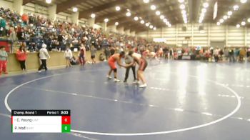 285 lbs Champ. Round 1 - Caden Young, Uintah vs Pulonga Mafi, East