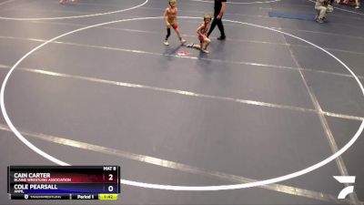 62 lbs Round 1 - Cain Carter, Blaine Wrestling Association vs Cole Pearsall, ANML