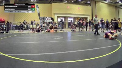 132 lbs Consi Of 128 #2 - Mason Wilson, Threshold WC vs Ian Silveus, Lake Stevens WC