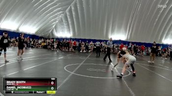 100 lbs Round 2 (8 Team) - Daniel Jacobucci, Lake WC vs Brady Booth, Noke RTC