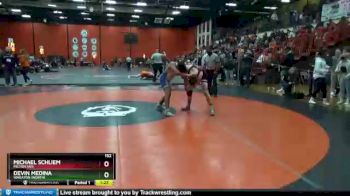 152 lbs Cons. Round 3 - Devin Medina, Wheaton (NORTH) vs Michael Schliem, MILTON (WI)