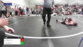 55 lbs Final - Cooper Pulliam, Skiatook Youth Wrestling vs Kyler Douglas, Sallisaw Takedown Club