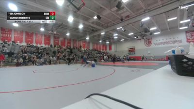 113 lbs Cons. Round 3 - JD Johnson, Norwood vs Jared Roberts, Cedaredge