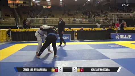 Konstantino Zgoura vs Carlos Luis Rivera Medina 2025 Pan Jiu Jitsu IBJJF Championship