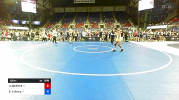 126 lbs Rnd Of 32 - Alexander Denkins, Ohio vs Cade Aaberg, Wisconsin