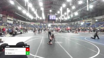 54 lbs Semifinal - Noah Fresquez, Pomona Elite vs Maverick Hader, Ruis