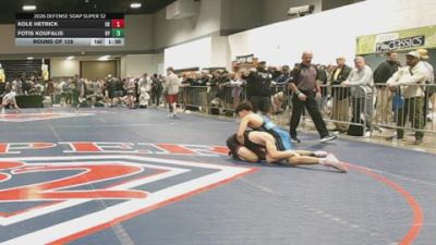 138 lbs Round Of 128 - Kole Hetrick, OK vs Fotis Koufalis, NY