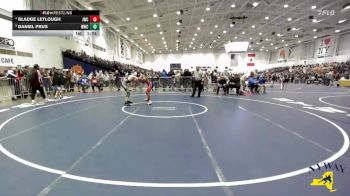 120 lbs Quarterfinal - Daniel Prus, Willpower Wrestling Club vs Bladge Letlough, Journeymen Wrestling Club