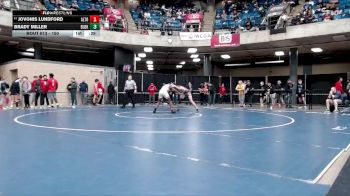 150 lbs Champ. Round 3 - Jovonis Lundford, Unattached vs Brady Miller, Unattached