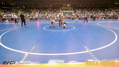 61 lbs Consi Of 32 #2 - Preston Michael, Immortal Athletics WC vs Harold Hoffman, Mile High Wrestling Club