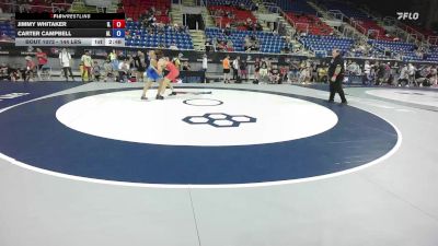 144 lbs Cons. Rd Of 64 - Jimmy Whitaker, IL vs Carter Campbell, AL