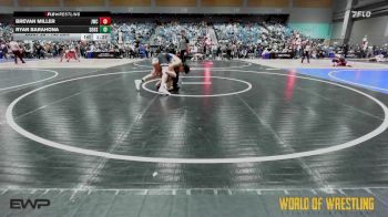 145 lbs Round Of 64 - Brevan Miller, JWC vs Ryan Barahona, South Bakersfield High School