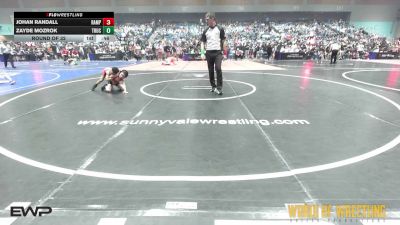 49 lbs Round Of 32 - Johan Randall, Rampage vs Zayde Mozrok, Truckee