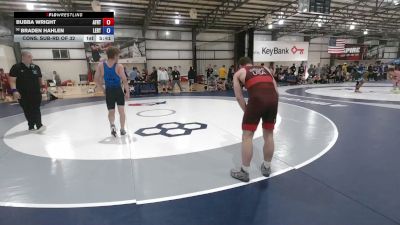 61 kg Cons. Sub-rd Of 32 - Bubba Wright, Air Force Regional Training Center vs Braden Hahlen, Lake Erie Regional Training Center