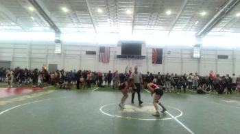 116 lbs Semifinal - Giselle Barragan, Riverside Rascals vs Maya Rodriguez, Dominate Club Wrestling