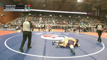 2A-190 lbs 3rd Place Match - Haeden Blair, Thermopolis vs Keon Norris, Wright