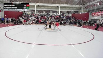 150 lbs Round Of 64 - Caden Cagiano, Cardinal Gibbons vs Alcides Martinez, Christopher Columbus