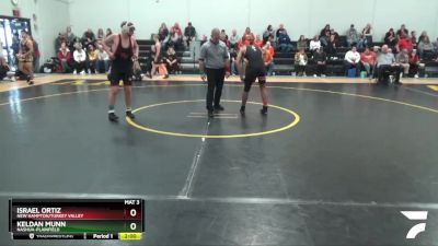 JV-6 lbs Round 3 - Keldan Munn, Nashua-Plainfield vs Israel Ortiz, New Hampton/Turkey Valley