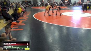 PW-16 lbs Semifinal - Elijah McEowen, Hammerin Hawks vs Kenai Mason, Mount Pleasant Wrestling Club