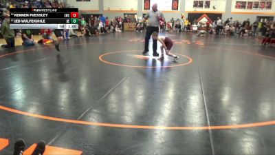 69 lbs Quarterfinal - Kennen Fuessley, Lynx Wrestling Club vs Jed Wulfekuhle, DC Elite